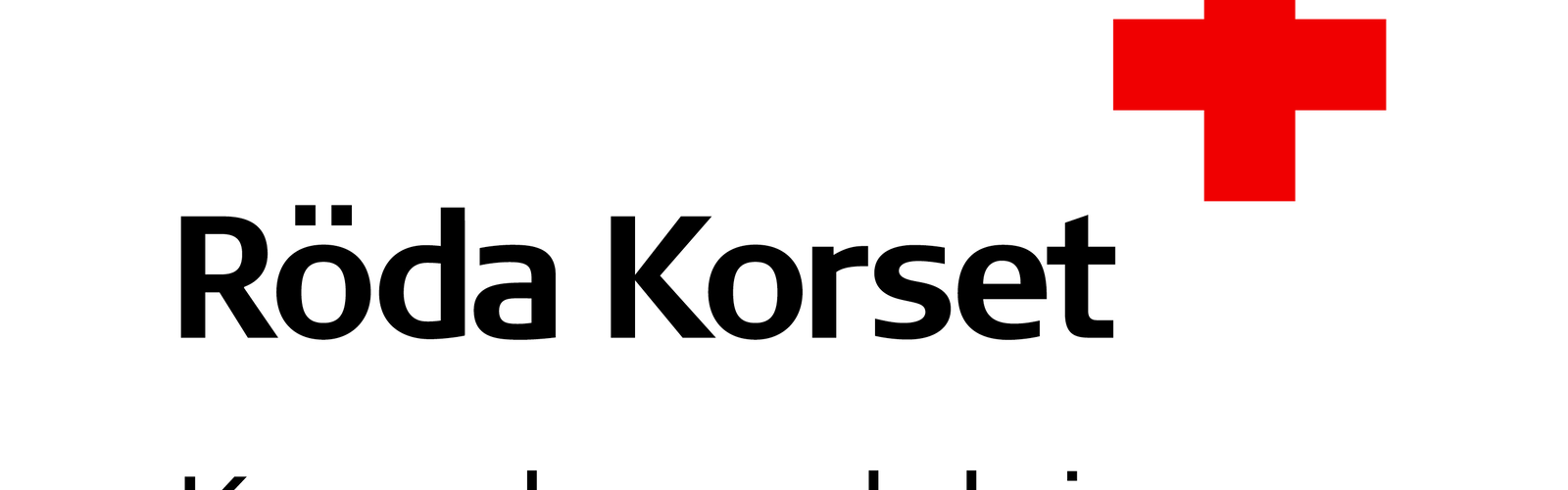 Logotyp för Kronoby avdelningen av Finlands Röda Kors.