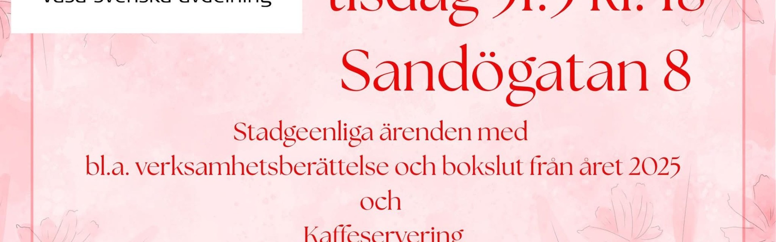 Vasa svenska_vårmöte