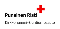 Suomen Punaisen Ristin Kirkkonummi-Siuntion osaston logo.