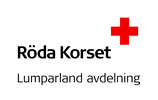 Logotyp för Lumparland avdelningen av Finlands Röda Kors.